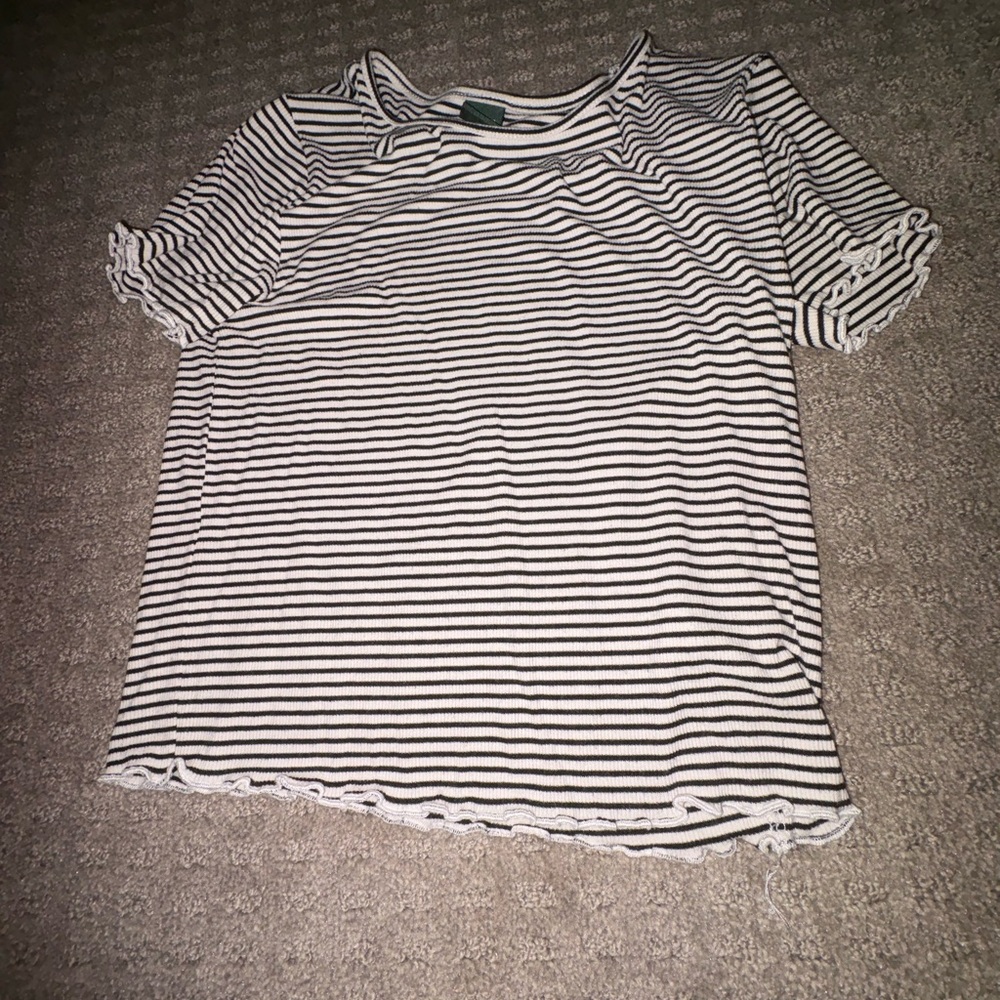 Target Black and White Short Sleeve Relaxed T-Shirt